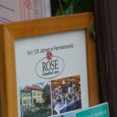 Gasthof Zur Rose Вайнхайм Екстериор снимка