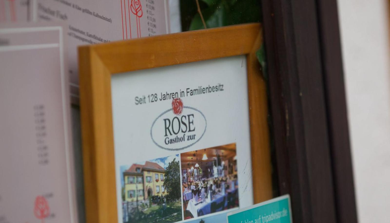 Gasthof Zur Rose Вайнхайм Екстериор снимка